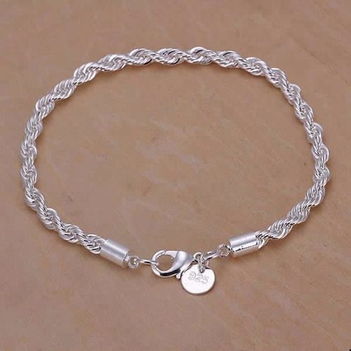 Hermosa Pulsera De Plata 925