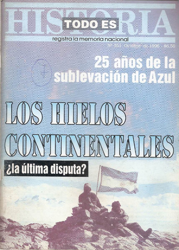 Revista Todo Es Historia Nª 351 Los Hielos Continentales