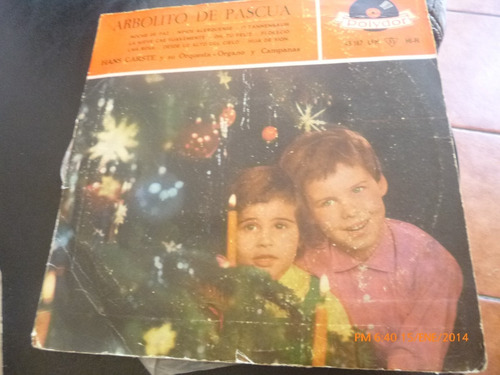 Vinilo Lp De Arbolito De Pascua -hans Carte (u773