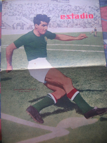 Estadio N° 1007, 13 Sep 62 Emilio Bozalla, Audax Italiano