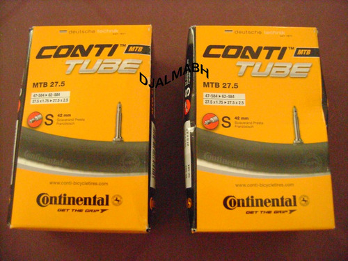 Par Câmara De Ar Continental Mtb Aro 27.5 - 27.5x1.75 - 27.5