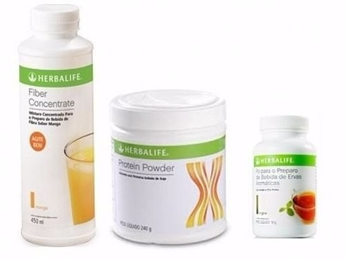 Kit Fiber Mix Seca Barriga 240 Herbalife Frete Grátis