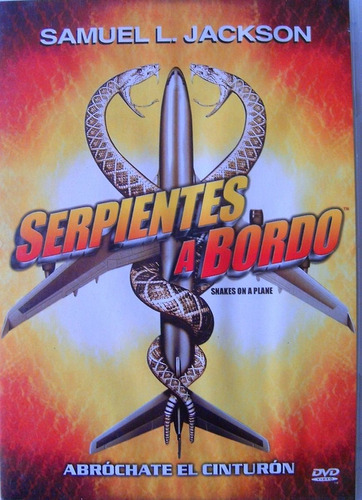 Serpientes A Bordo Samuel L Jackson  / Dvd Usado