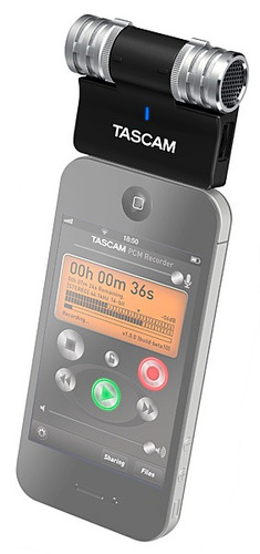 Tascam Im2 Micrófono Grabadora Para iPhone iPod & iPad.
