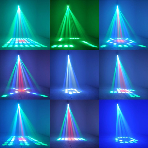 Imagen 3 de 6 de Proyector De Luz Rgb De 64 Leds Tsss. Fiesta/ Club