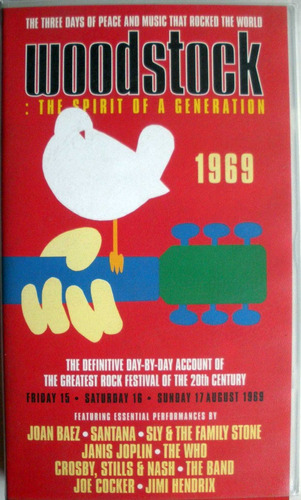 Vhs - Woodstock 1969 - Imp. Uk - Version Completa