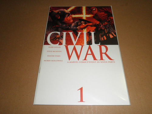 Civil War 1-7 Miniserie Completa Inglés Y Español Marvel (Usado)