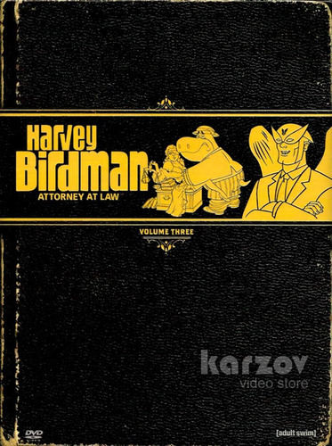 Harvey Birdman Abogado Attorney At Law Volumen 3 Tres Dvd