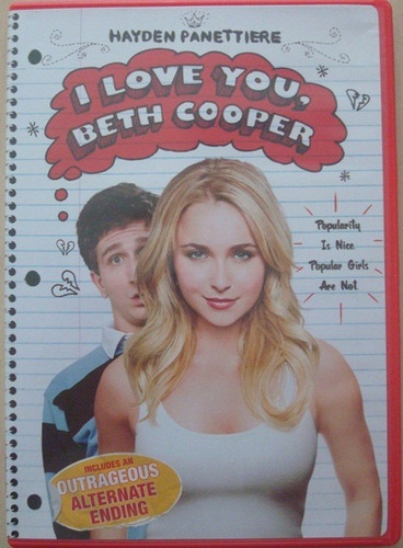 B2674  I Love You, Beth Cooper. Com Hayden Panettiere, Paul