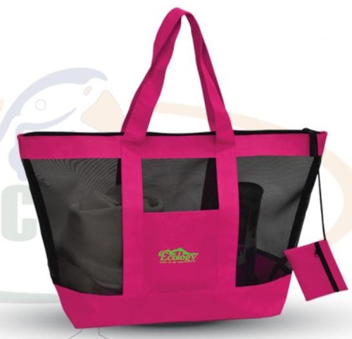 Bolso Ecology De Playa Y Camping Sand Star(fucsia) Akr