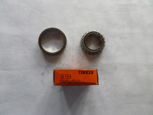 Rodamiento Set-69 Timken Lm501349/lm501314 Porta Corona Chev