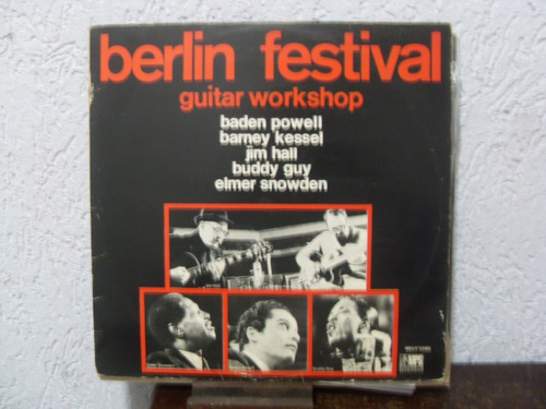 Lp Baden Powel / Barney - Berlin Festival Guitar Festival