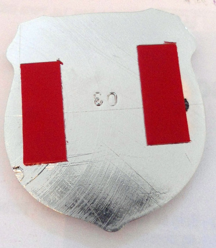 Imagem 2 de 2 de Escudo Cromado Alemanha +brinde