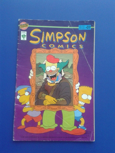 Revista Comic Los Simpson