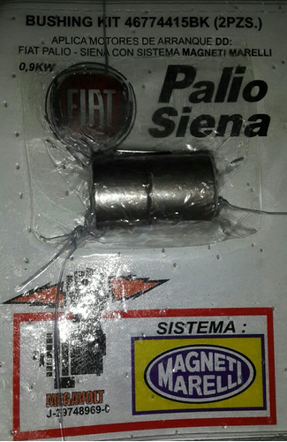 Kit Bocina Arranque Fiat Palio Siena 2 Piezas Sistemamarelli