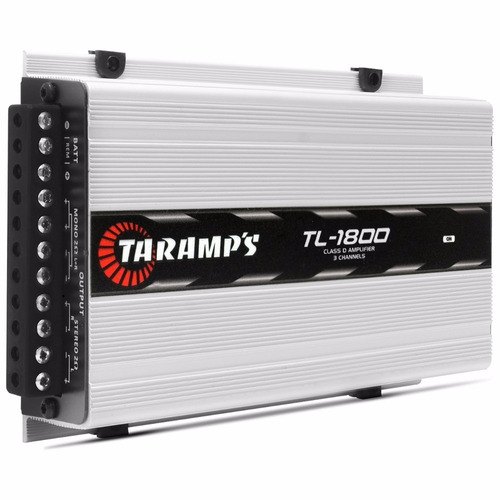 Amplificador Tl1800 Taramps 3 Canais 530w Rms 2 Ohms Modulo