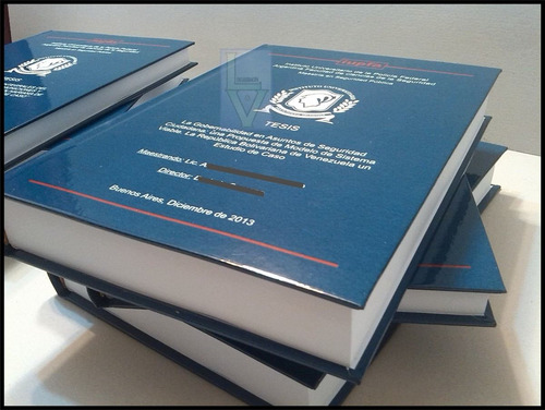 Encuadernación De Tesis, Portfolios. ( Tapa Dura )