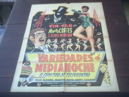 Poster Variedades De Medianoche Tin Tan Mapita Cortes
