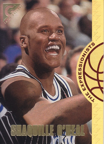 1995-96 Topps Gallery Expressionist Shaquille O'neal Magic