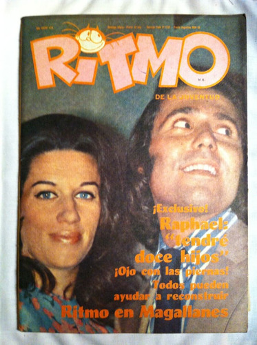 Revista Ritmo Raphael Nº424, Oct 73 Jaime Guzman Carpenters