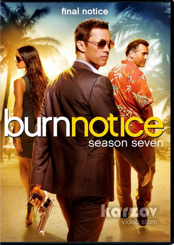 Burn Notice Operacion Miami Temporada 7 Siete Importada Dvd