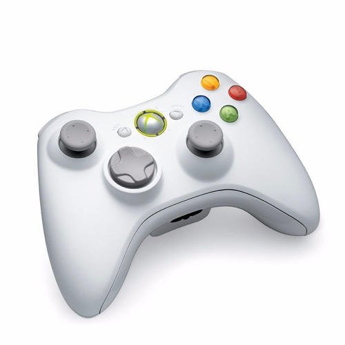 ! Control Original Blanco Nuevo Para Xbox 360 A Granel En !