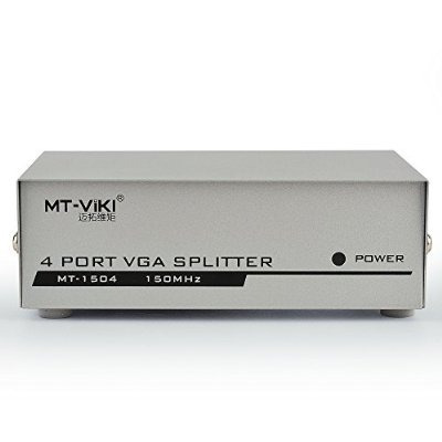 Imageâ® 1 Pc 4 Monitores Divisor Servicio De Vga / Svga Lcd