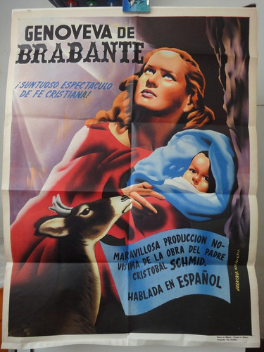 Poster Genoveva Genoveffa Di Brabante Maria Jose Alfonso '64
