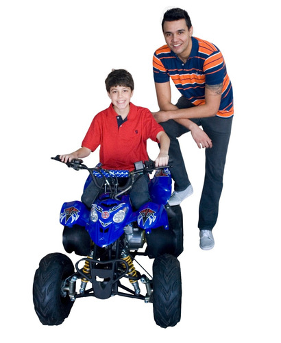 Quadriciclo À Gasolina Infantil 110cc Barzi Motors Moskiti