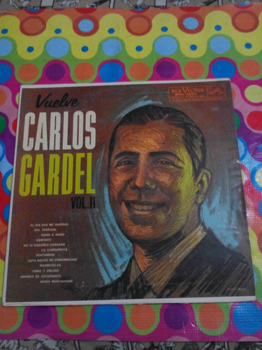 Carlos Gardel Lp El Zorzal Criollo Vol.2 R