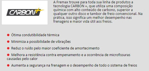 Disco Dianteiro Fremax Cargo Towner Chana 1.0 Bd3168 (par)