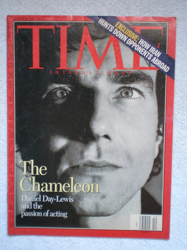 Revista Time 21/03/1994 Daniel Day Lewis Previo A Los Oscars