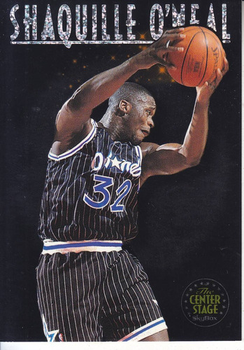 1993-94 Skybox Premium Center Stage Shaquille O'neal Magic