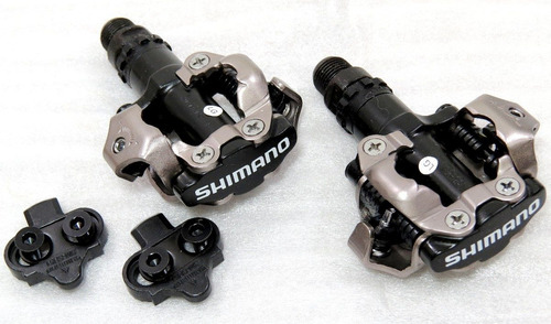 Pedal Clip Shimano Pd M520 Preto C/ Taquinhos