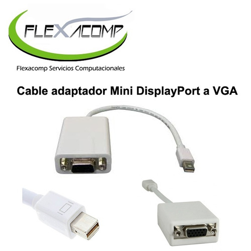Cable Adaptador Mini Displayport A Vga