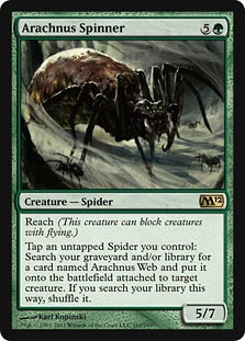 Cartas Magic: Arachnus Spinner Nmint M2012!!