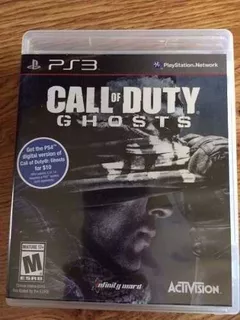 Call Of Duty Ghost Juego Ps3 Español Latino No Ps4
