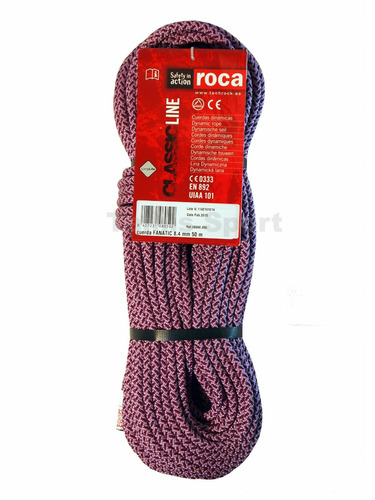 Cuerda De Escalada - Roca (españa) - Fanatic 10mm - 60 Mts -