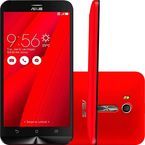 Smartphone Asus Zenfone Go Live Vermelho 16gb Tv Digital Te