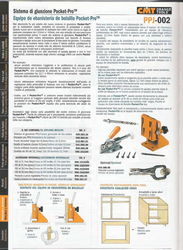 Herramientas Para Madera  Equipo De Ebanistería Cmt