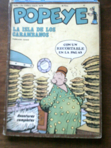 Popeye #19 Aventura Completa Con 64 Paginas Año 1974