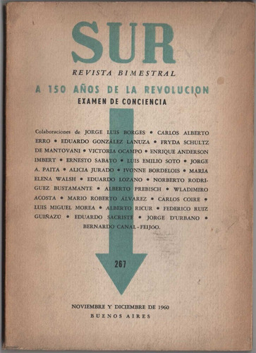 Revista Sur A 150 Años De La Revolución Borges Ocampo Sábato