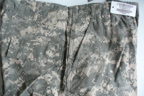 Pantalón Camuflado Militar Us Armycombat Uniform Acu Digital