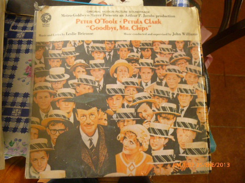 Vinilo Lp De La Pelicula Goodbye Mr Chips(xx560 (Usado)