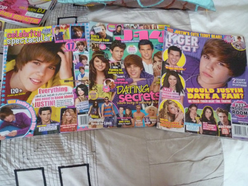 Revistas  Twist- J14-tiger Beat Americanas En Ingles