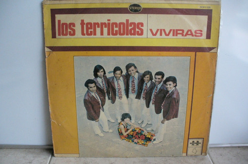 Lp Vinilo Los Terricolas Viviras