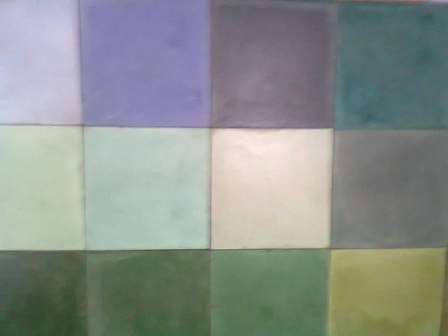 Pisos Calcareos Nuevos 20x20 Cm De Colores Lisos M2