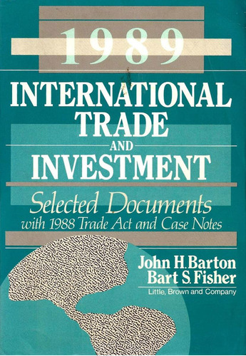 1989  International Trade And Investment     Barton - Fisher