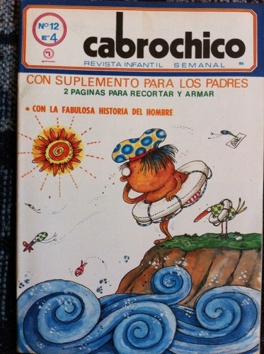 Revista Infantil  Cabrochico Nº 12 -  Editorial Quimantu