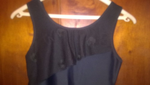 Vestido Lycra Corto Negro Tucci Nuevo Sin Uso Quilmes